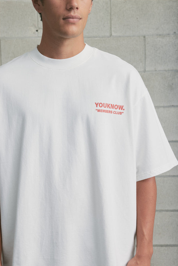 2026 Member's Club Tee | Vintage White