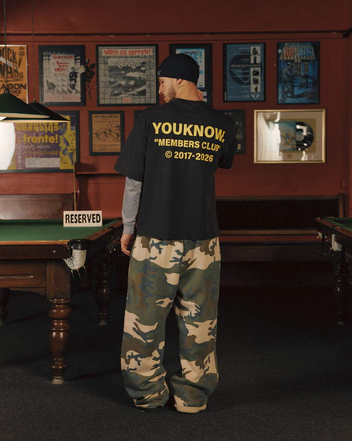 2026 Member's Club Tee | Washed Black