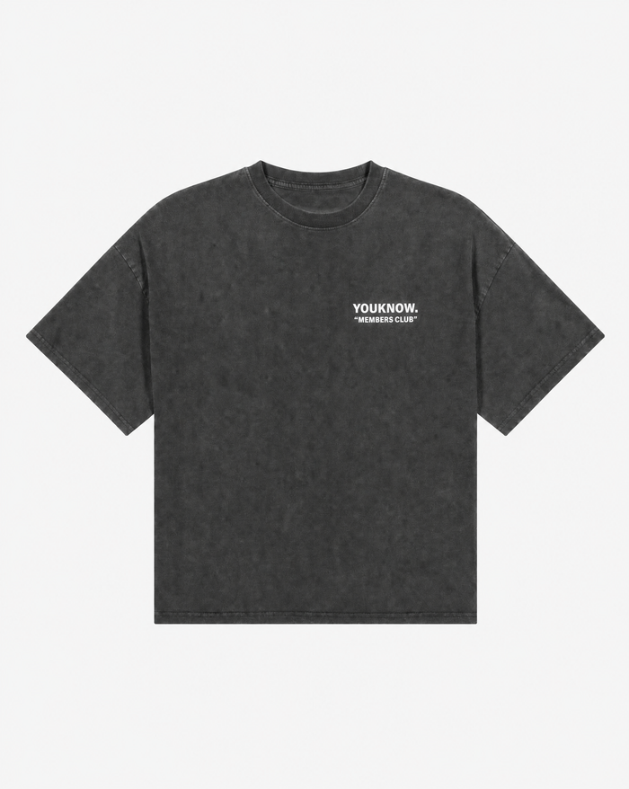 2026 Member's Club Tee | Washed Grey