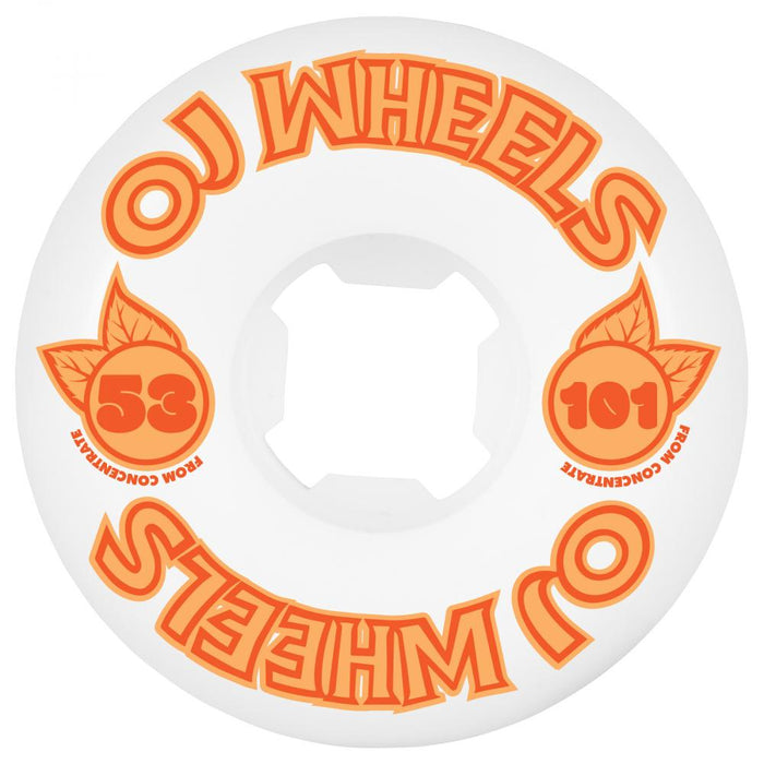 53mm From Concentrate Hardline Wheels (Orange)