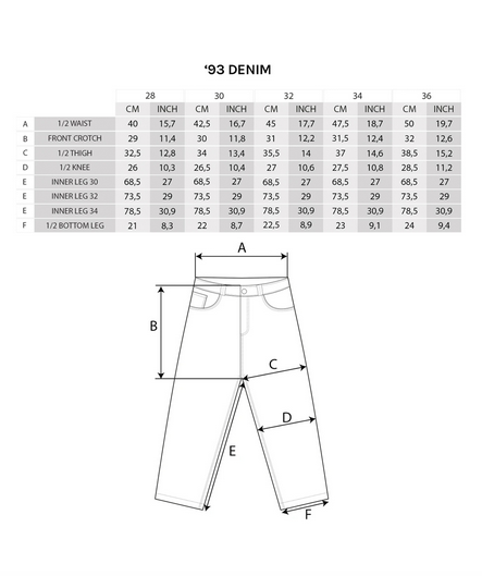 93 Denim (Light Blue)