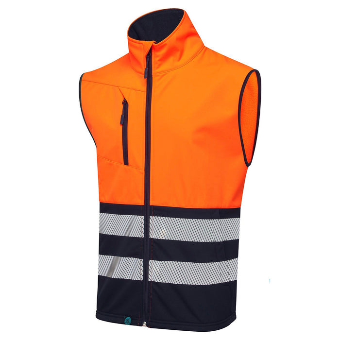 Hi Vis Eco Coolair 2 Tone Softshell Gilet