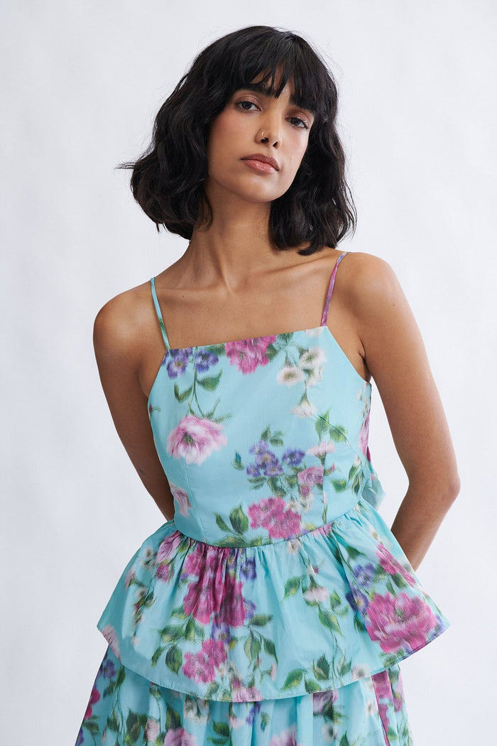 Eliza Faulkner Designs Inc. Agnes Top Floral