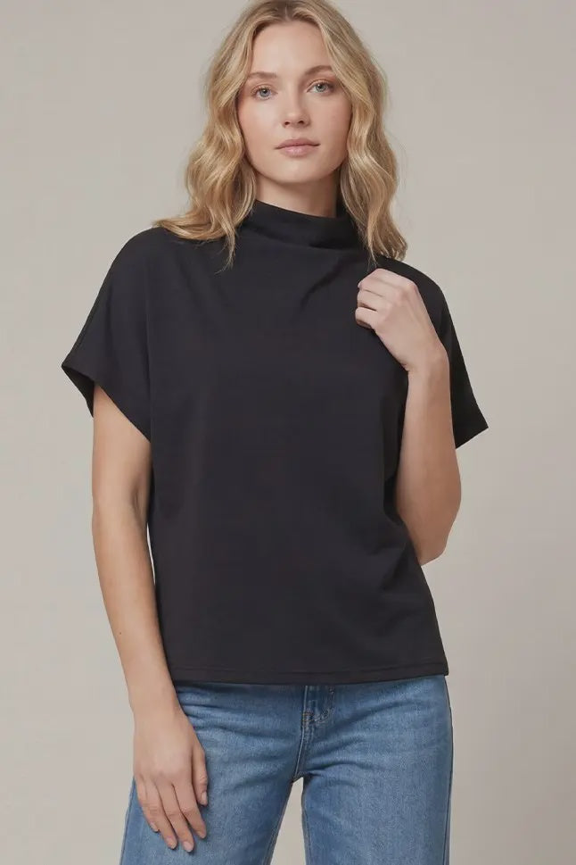 All In Order Top in Black