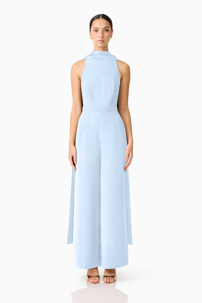 Anaya Wide Leg Jumpsuit Blue - Dress - Elliatt