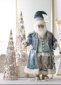 Antique Blue Santa