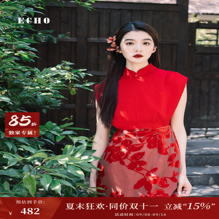 Echo official s new Chinese style improved cheongsam image 0