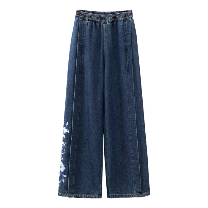 ASAYA3846- 𝗡𝗮𝘁𝗶𝗼𝗻𝗮𝗹 𝗣𝗼𝗿𝗰𝗲𝗹𝗮𝗶𝗻 𝗘𝗺𝗯𝗿𝗼𝗶𝗱𝗲𝗿𝗲𝗱 𝗪𝗶𝗱𝗲-𝗟𝗲𝗴 𝗝𝗲𝗮𝗻𝘀✨❄️