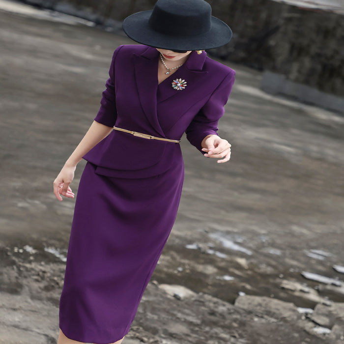 purple / S