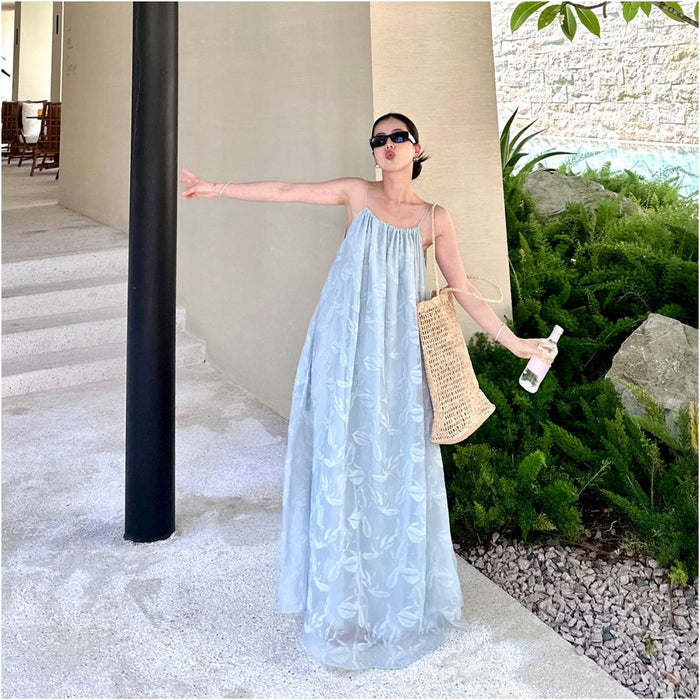 ASAYA6636 – Airy Muse Maxi Dress 💜🌿