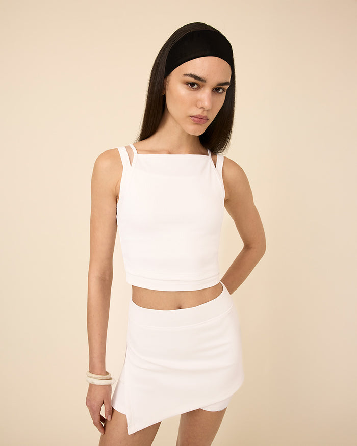 AUBREY TOP OFF WHITE