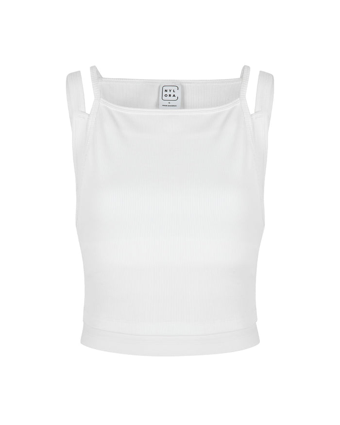 AUBREY TOP OFF WHITE