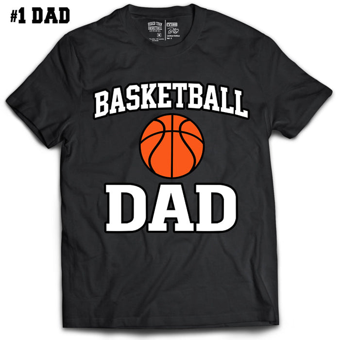 Basketball Dad - T-Shirt - Black