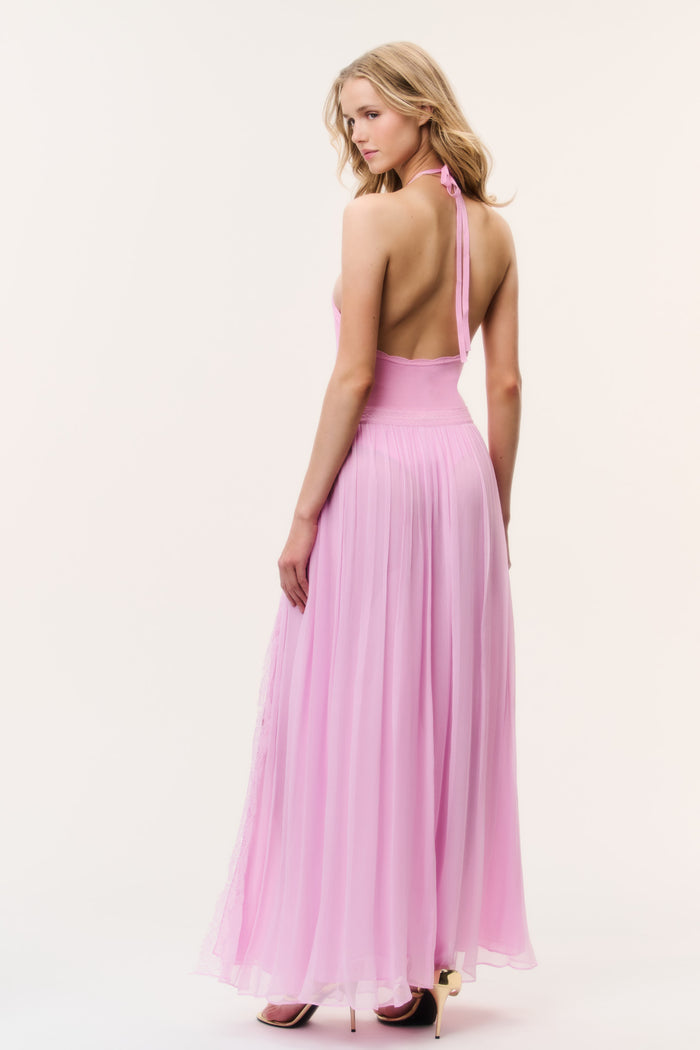 Berta Plunge Neck Bodysuit