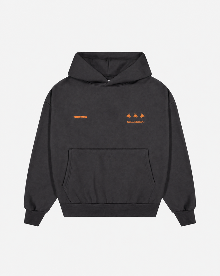 Big Back Hoodie | Charcoal