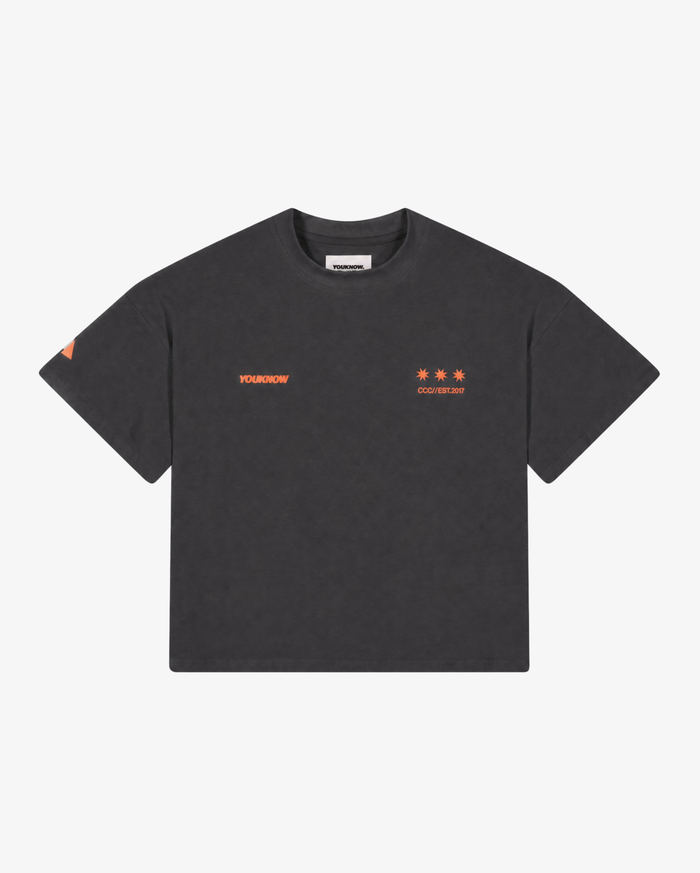 Big Back Tee | Charcoal