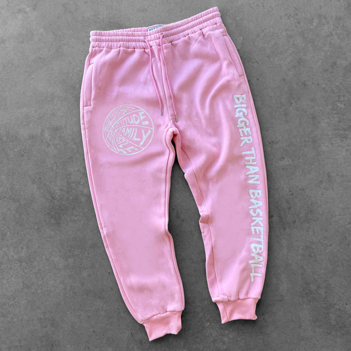 Bigger Than Basketball - Joggers - Pink