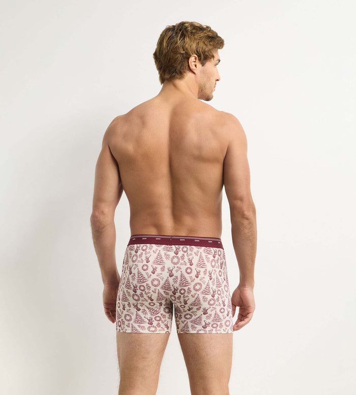 Boxer homme imprimé ivoire Trendy