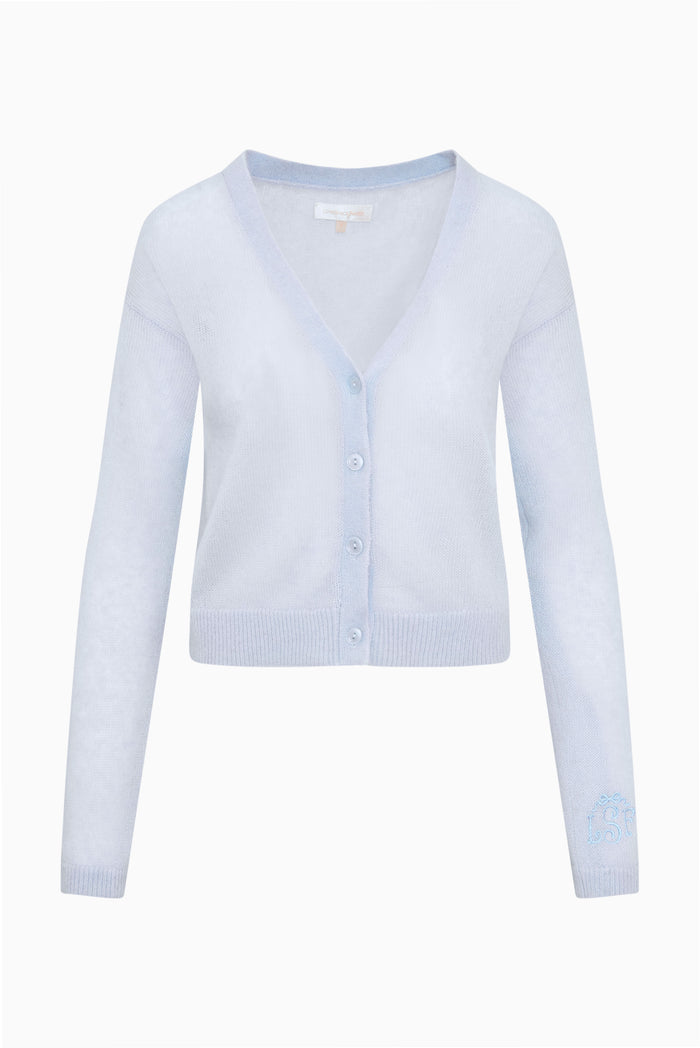Breckie Sheer Alpaca Cardigan