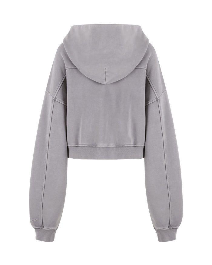 BROOKS JACKET WASHED GREY