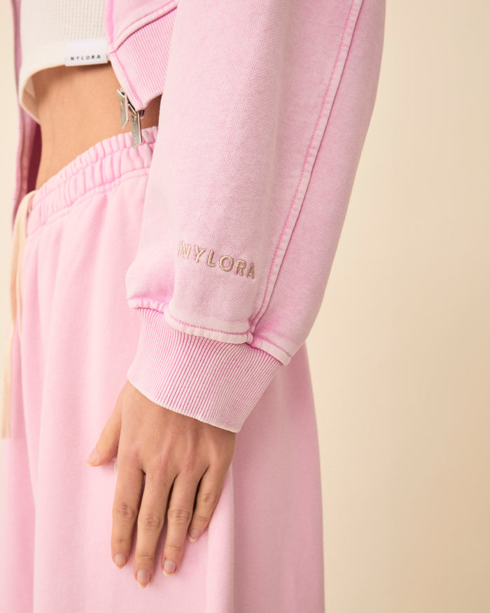 BROOKS JACKET WASHED PINK