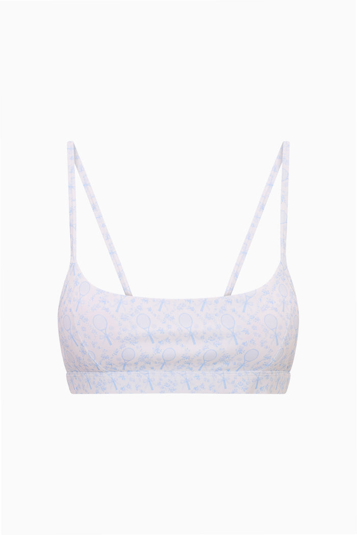 Cadelle Tennis Print Sports Bra