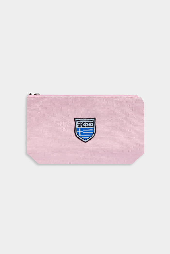 Canvas Traveller Pouch - Washed Pink