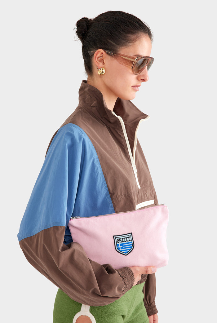 Canvas Traveller Pouch - Washed Pink