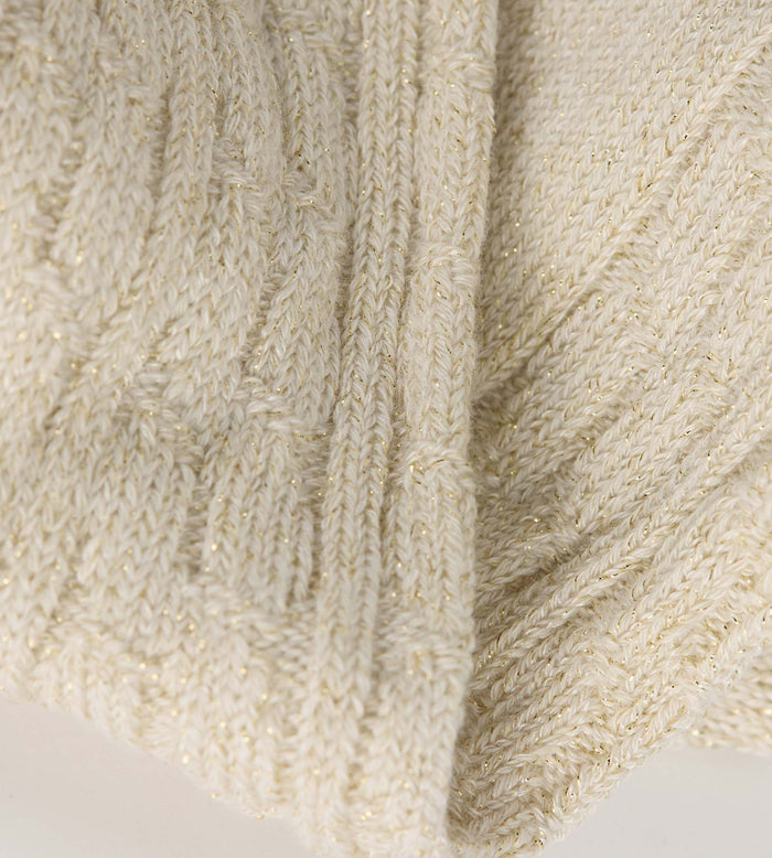 Chaussettes femme beige taupe La Mode