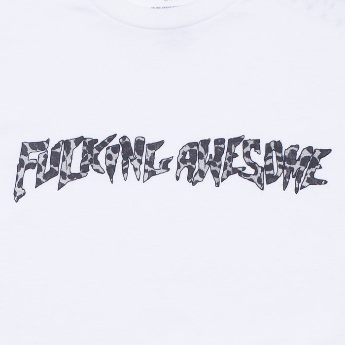 Cheetah Stamp Tee (White)