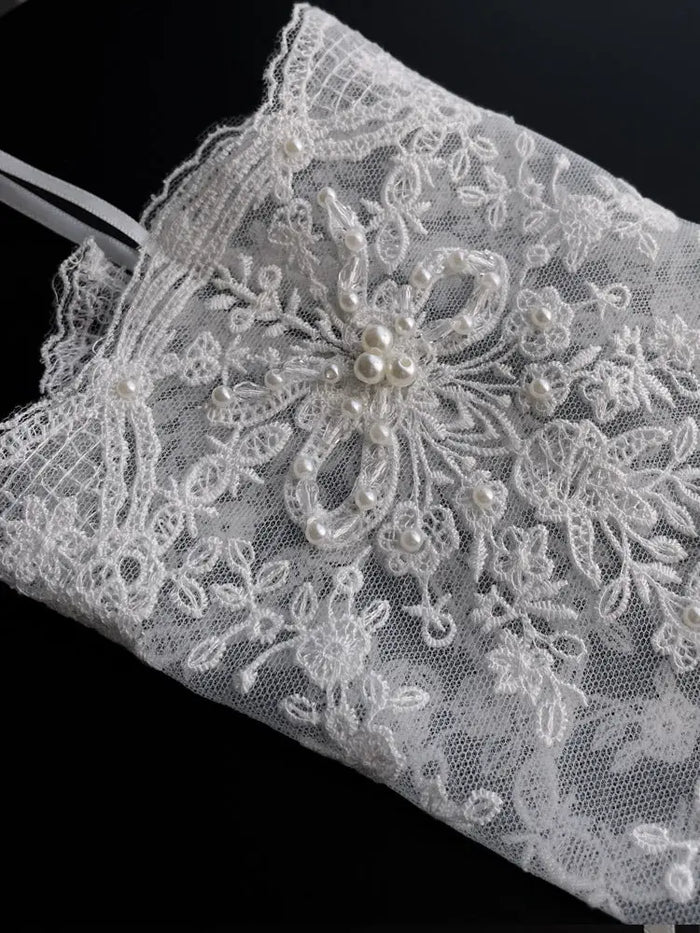 Long Velve Formal Gloves Wedding Prom Evening Gown Bridal Accessories GL004（副本） SHEER FAIRY