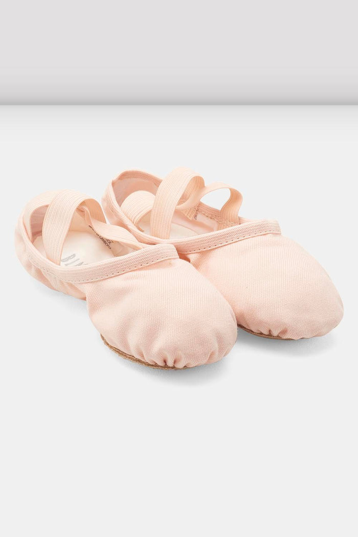 Childrens Performa Stretch Canvas Ballet Shoes