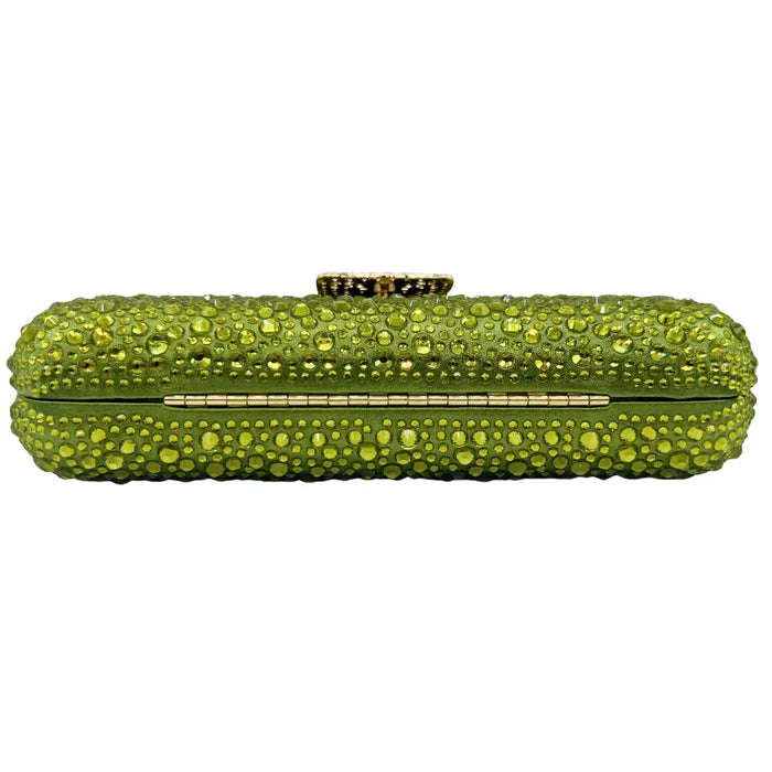 Classic Rectangular Rhinestone Evening Clutch Bag HB037 Sheer Fairy