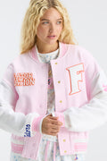 Collegiate Varsity Jacket - GATOR PINK