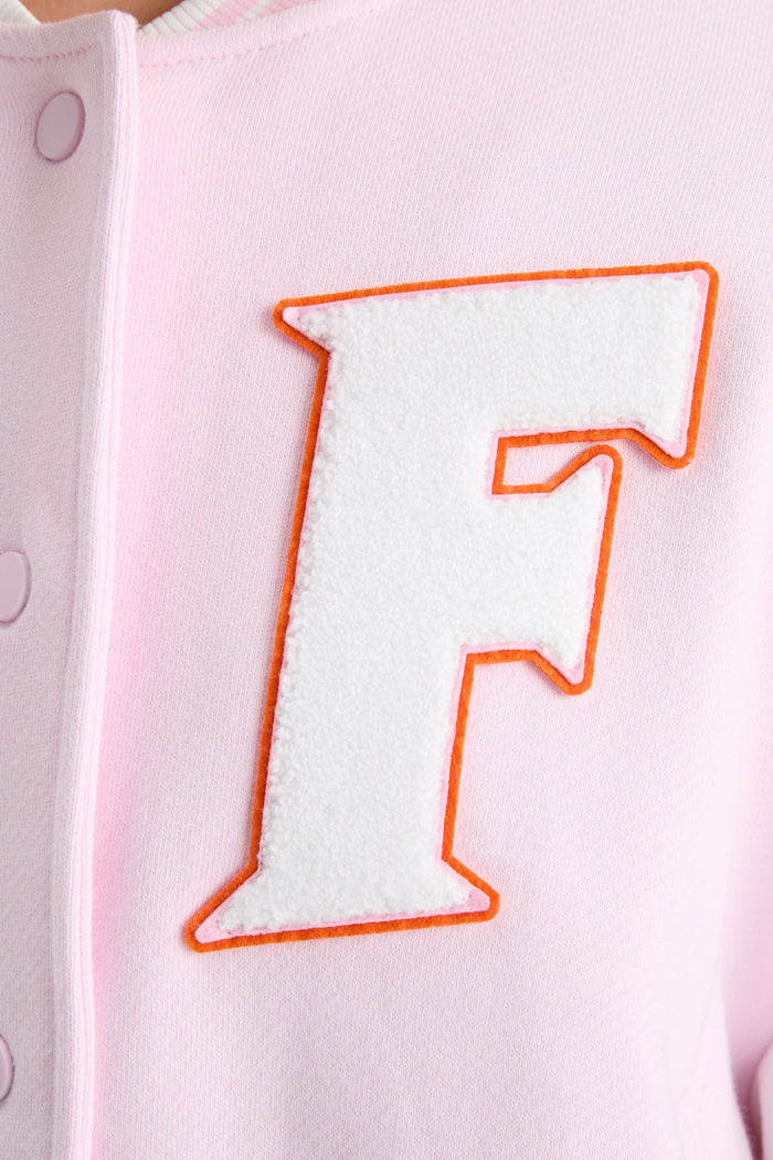 Collegiate Varsity Jacket - GATOR PINK