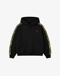 Colour Block Hoodie | Washed Black