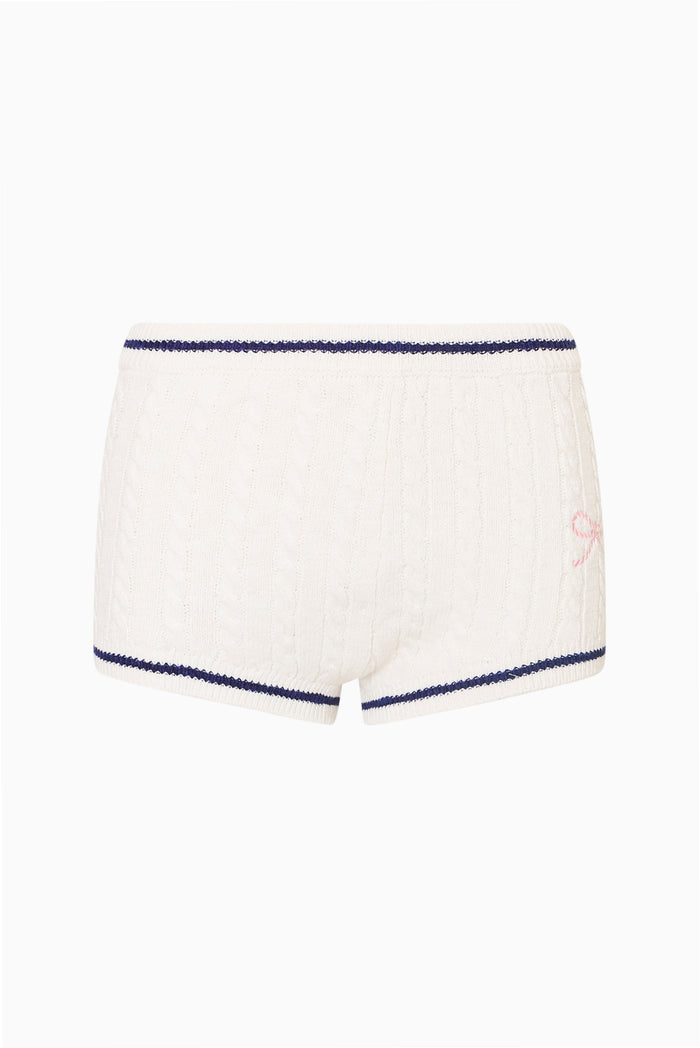 Coramay Knit Mini Shorts