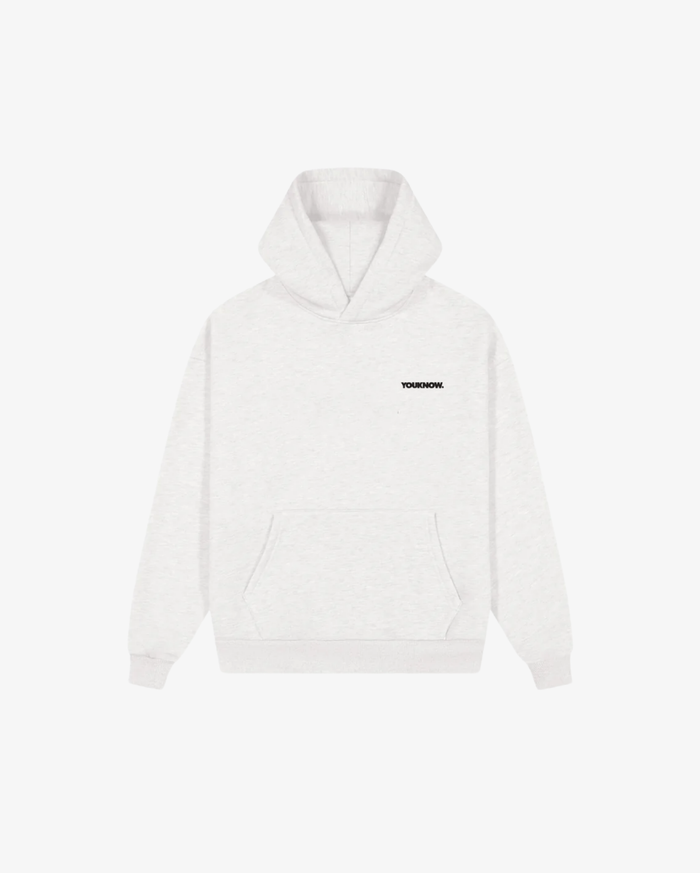 Core Standard Hoodie | White Marle