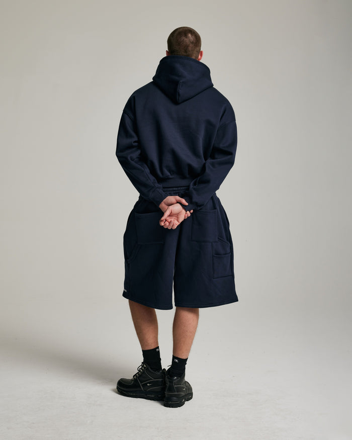 Core Zip Up Hoodie | Navy