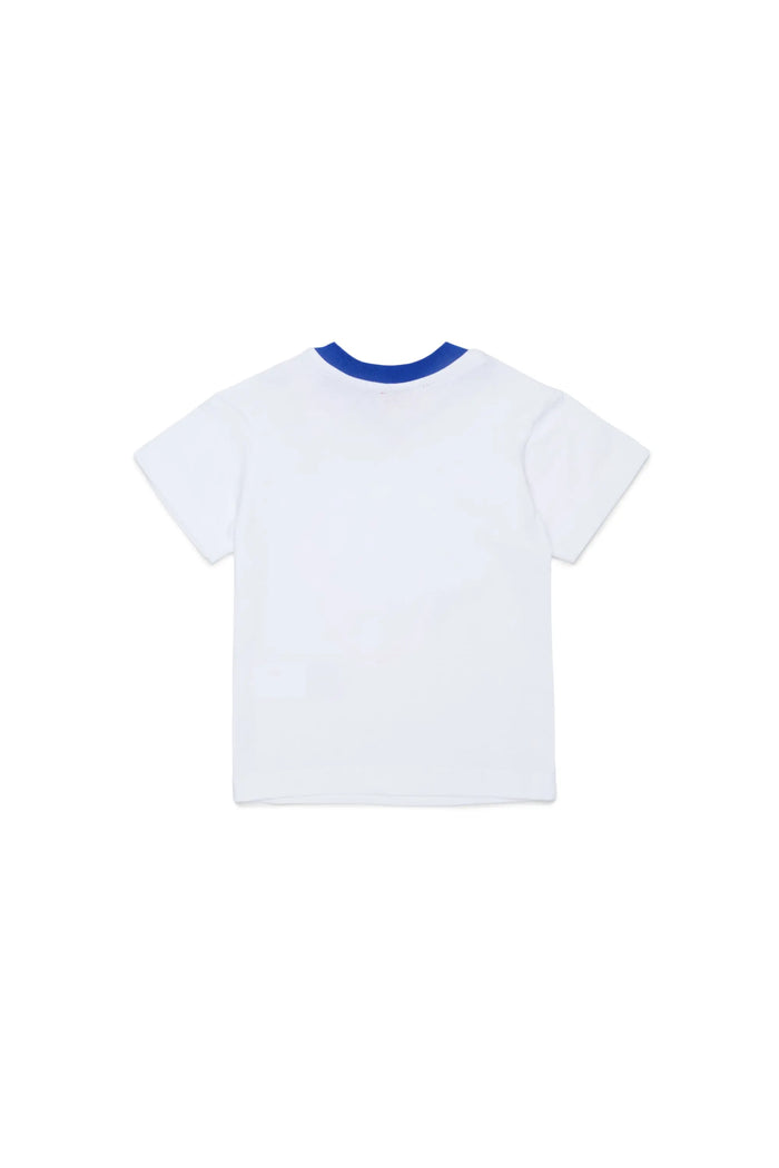 Cotton T-shirt with monkey print