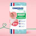 Couches Bébé Écologiques Carryboo Nature - Taille 3