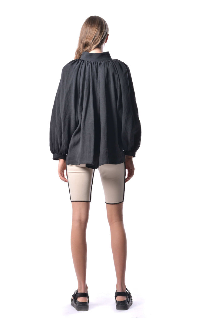 Eliza Faulkner Designs Inc. Shorts Cream Ryder Biker Shorts
