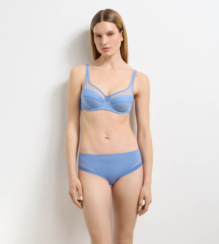 Culotte bleu lin Generous Classic