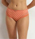Culotte femme microfibre et tulle motif soleil Dim Generous