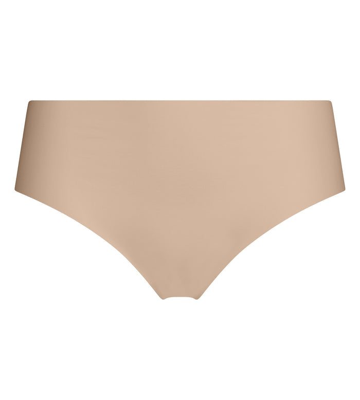 Culotte taille haute femme invisible en microfibre Nude Dim