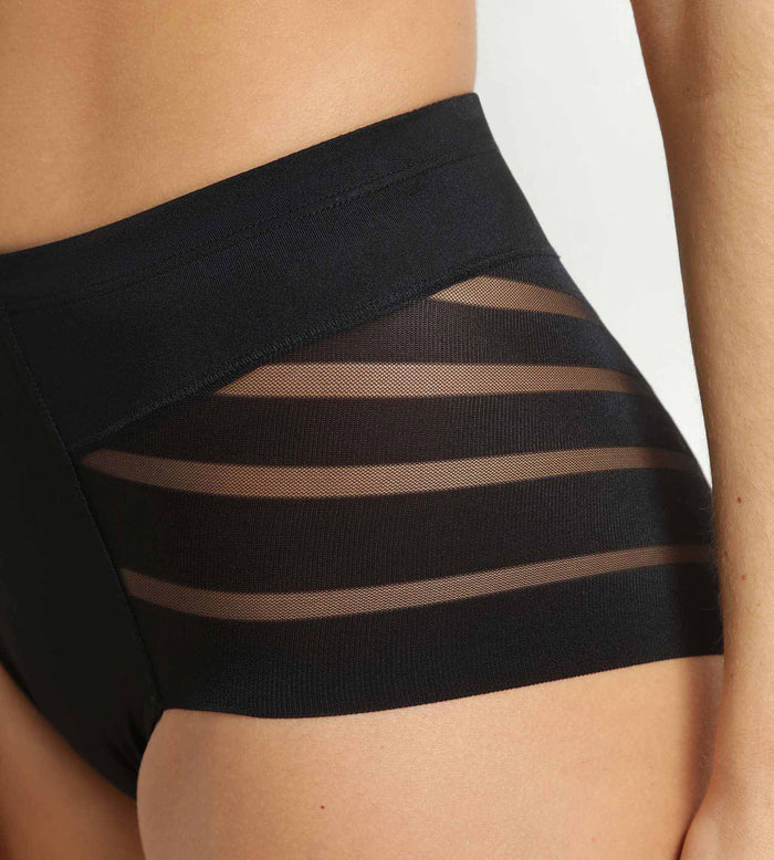 Culotte ventre plat noire Femme Dim Silhouette Élégance