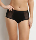 Culotte ventre plat taille haute Noire Dim Silhouette Essentiel