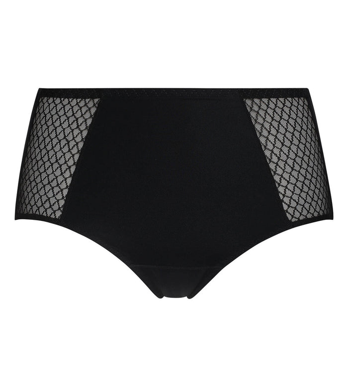 Culotte ventre plat taille haute Noire Dim Silhouette Essentiel