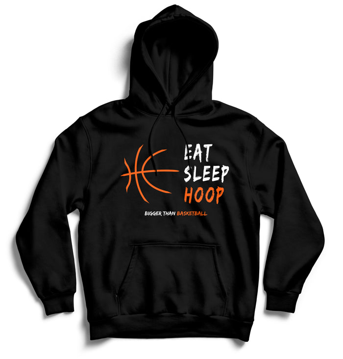 Eat Sleep Hoop - Hoodie - Black