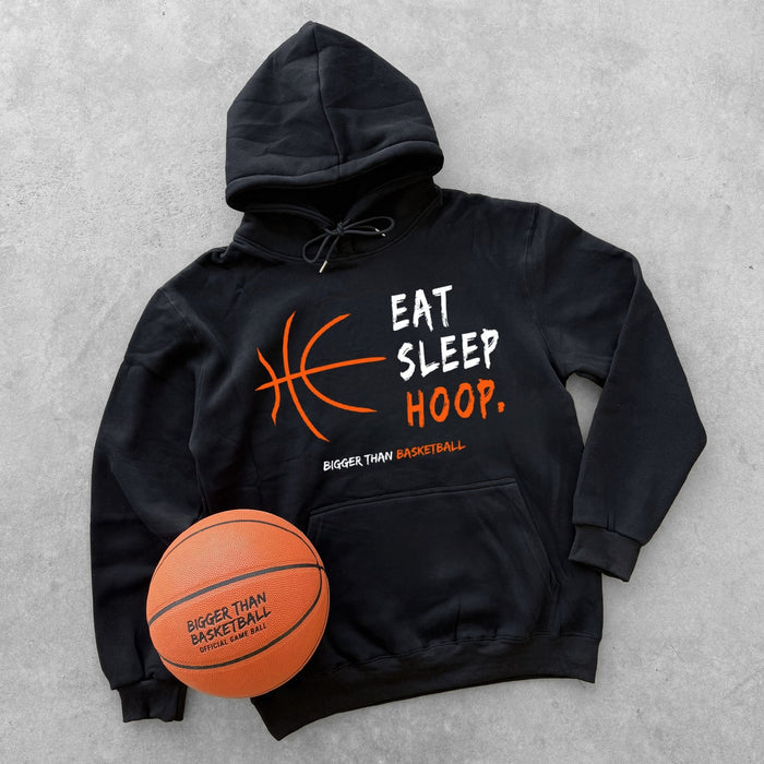 Eat Sleep Hoop - Hoodie - Black